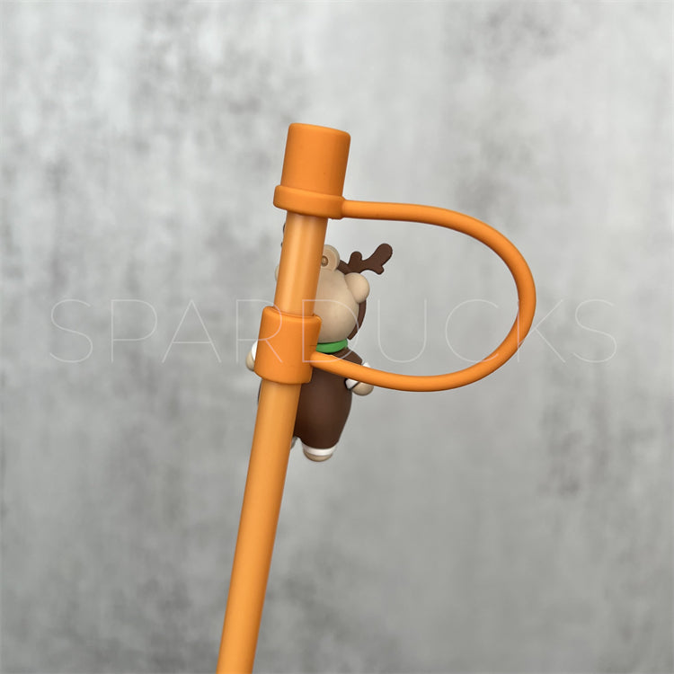 7mm Cute Straw Topper *Dear Bear