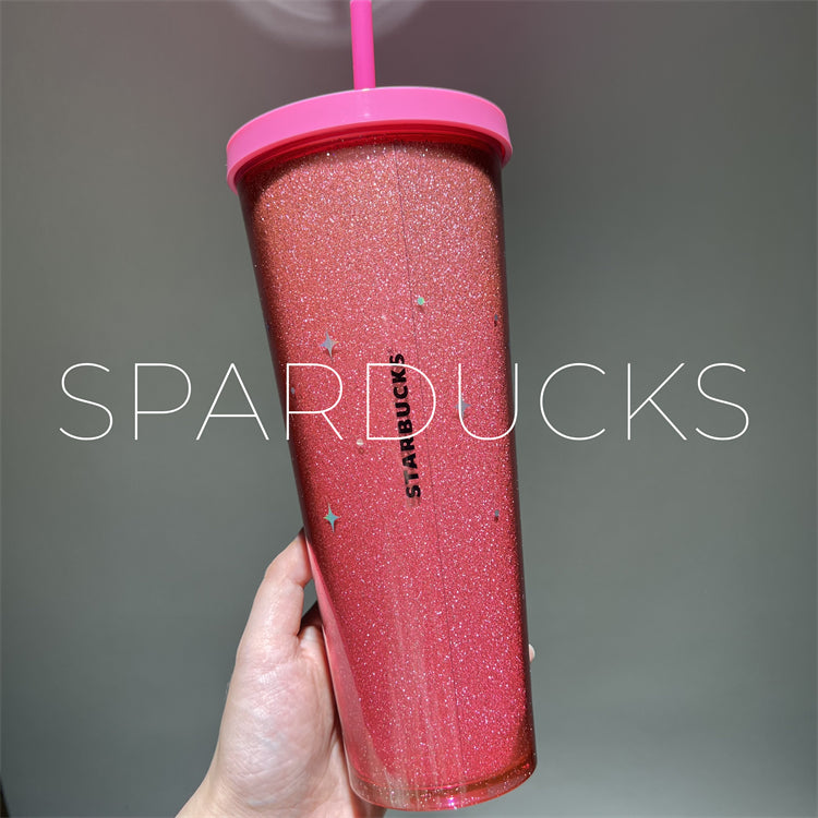 24oz HongKong Pink Cold Cup