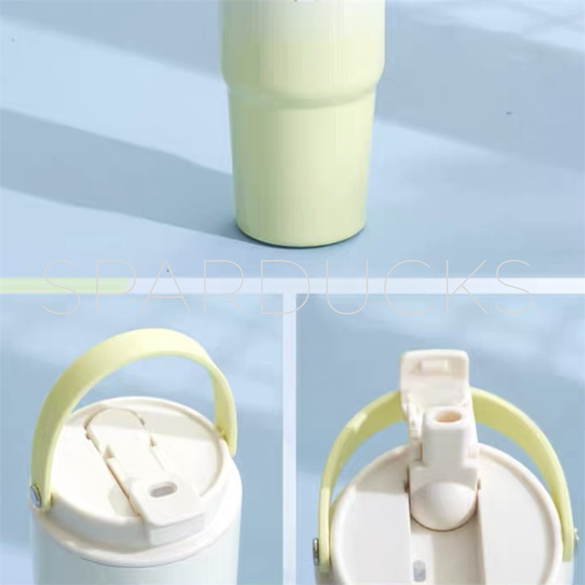 28oz China SS Grandient Green Tumbler