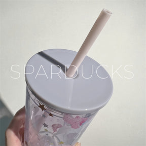 18oz Thai/HK Unicorn Plastic Cup