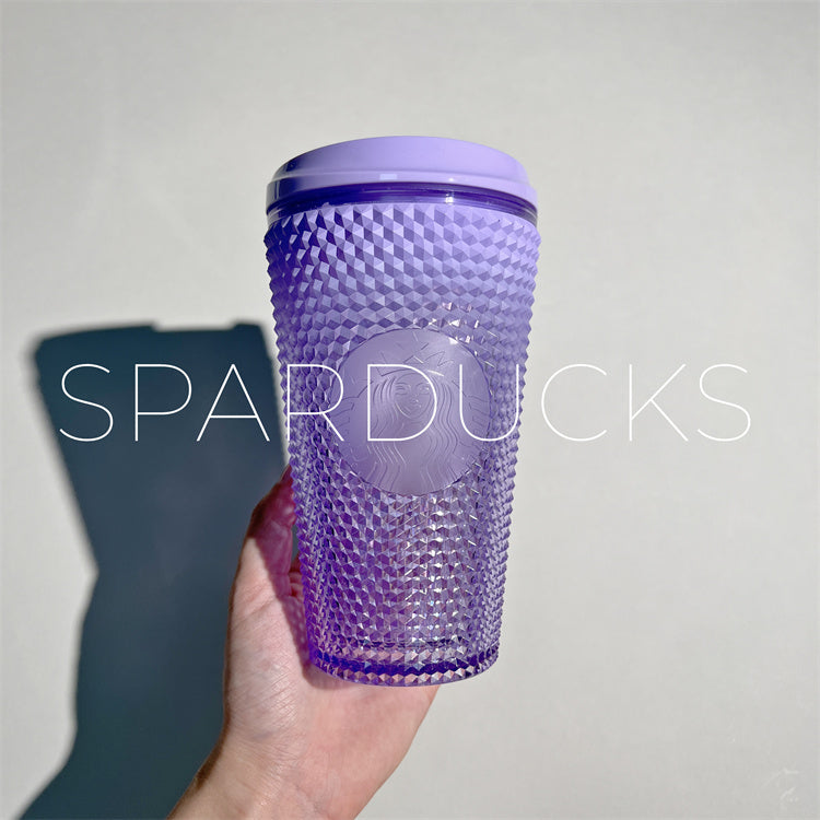 Purple Plastic Cups 