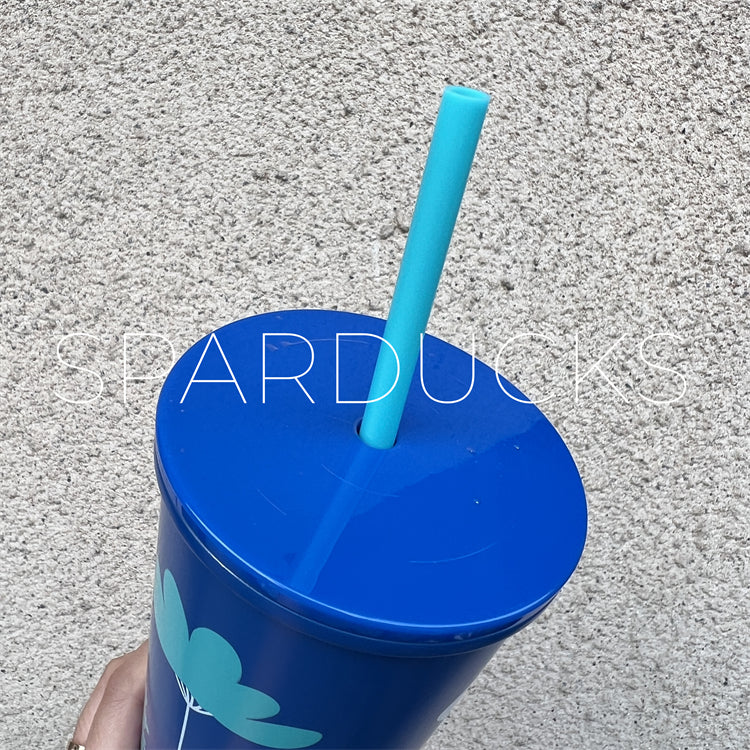 20oz China Blue Flowers SS Tumbler