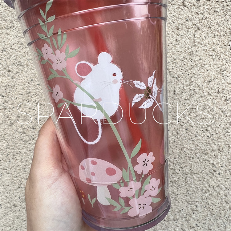 16oz Thailand 2020 Year Of the Rat Plastic Dome