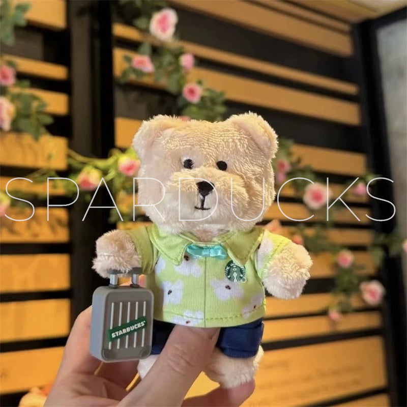 China Spring Day Plush Bear Ornament Keychian