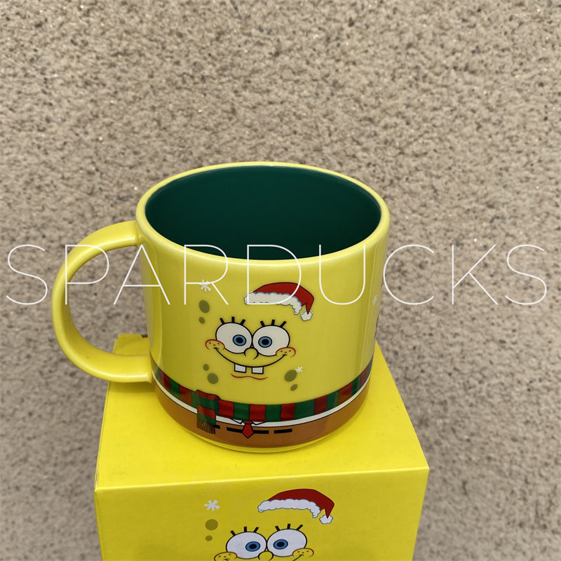 10oz Indonesia SpongeBob Co-Branded Yellow Mug
