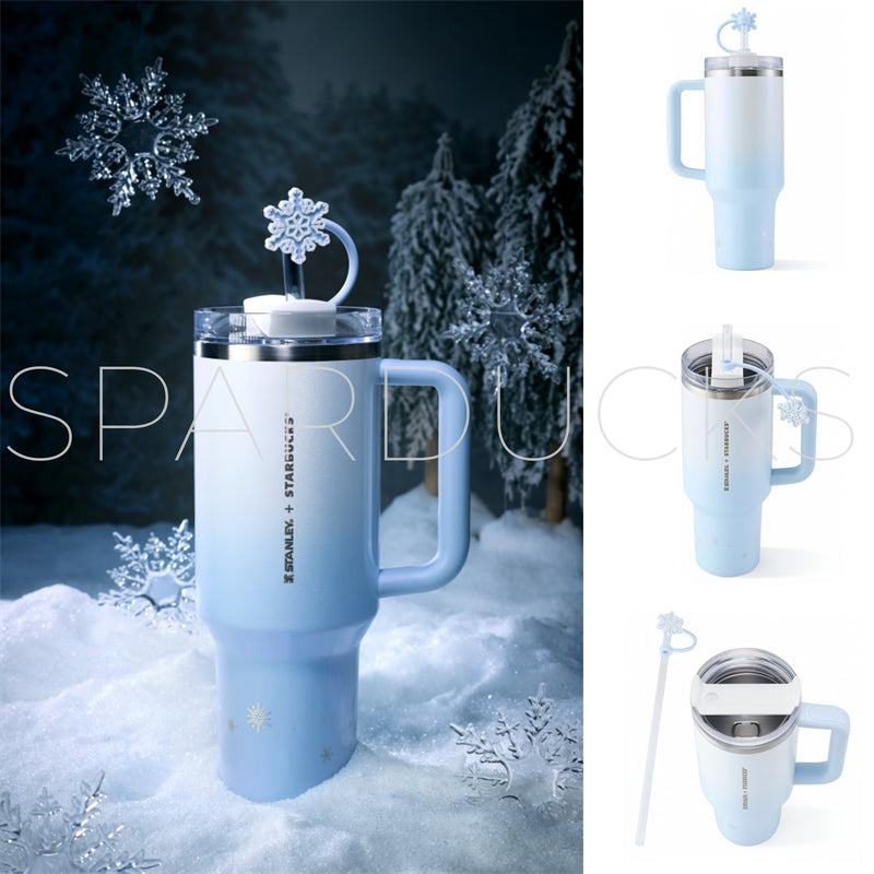 40oz Snowlit Wonderland Stanley Cup  SPARDUCKS