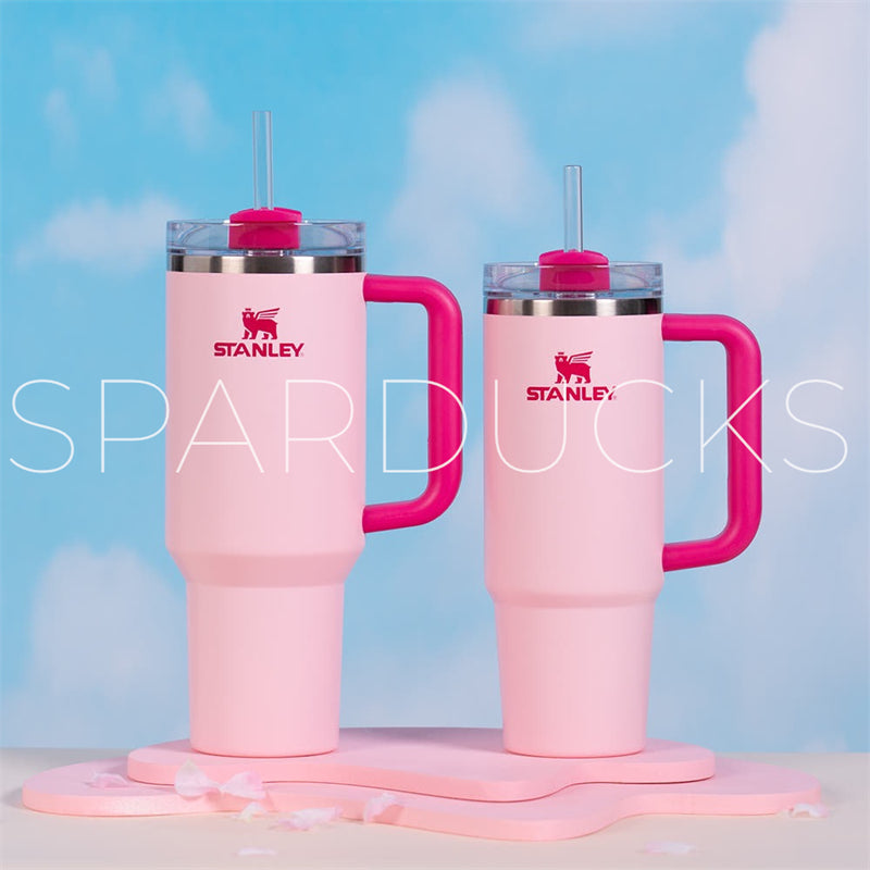 30oz/40oz Korea Garden Flamingo Stanley Cup