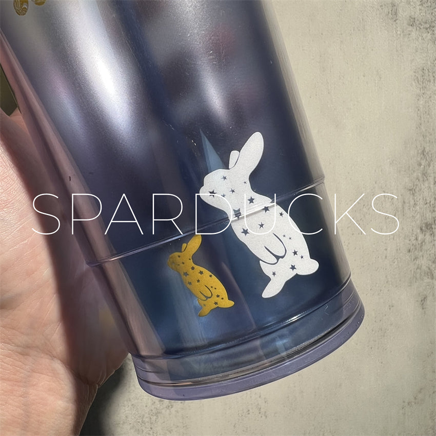 20oz Taiwan 2013 Bunny Plastic Cold Cup