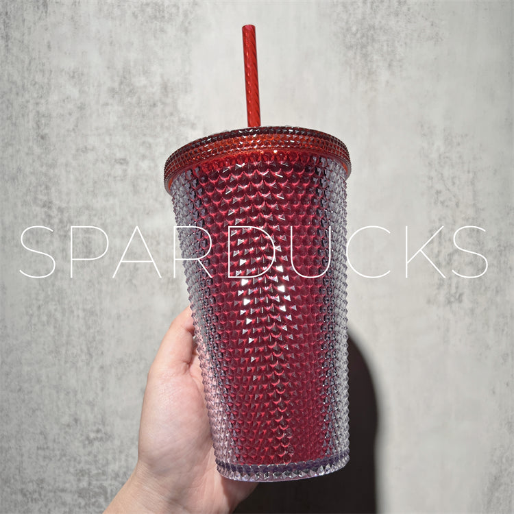 16oz Turkey Red Studded Tumbler NWOT