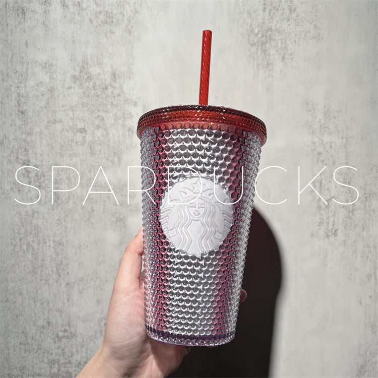 16oz Turkey Red Studded Tumbler NWOT