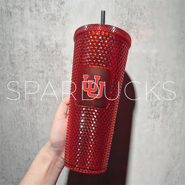 24oz University of Utah Studded Cup