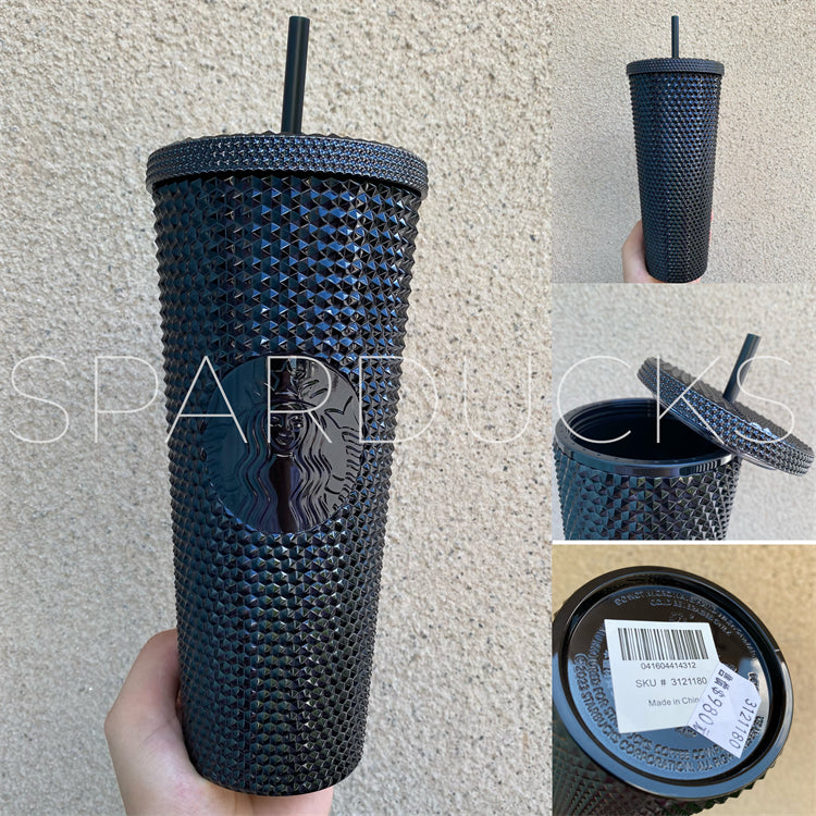 Starbucks outlets Taiwan Glossy Black Studded Tumbler