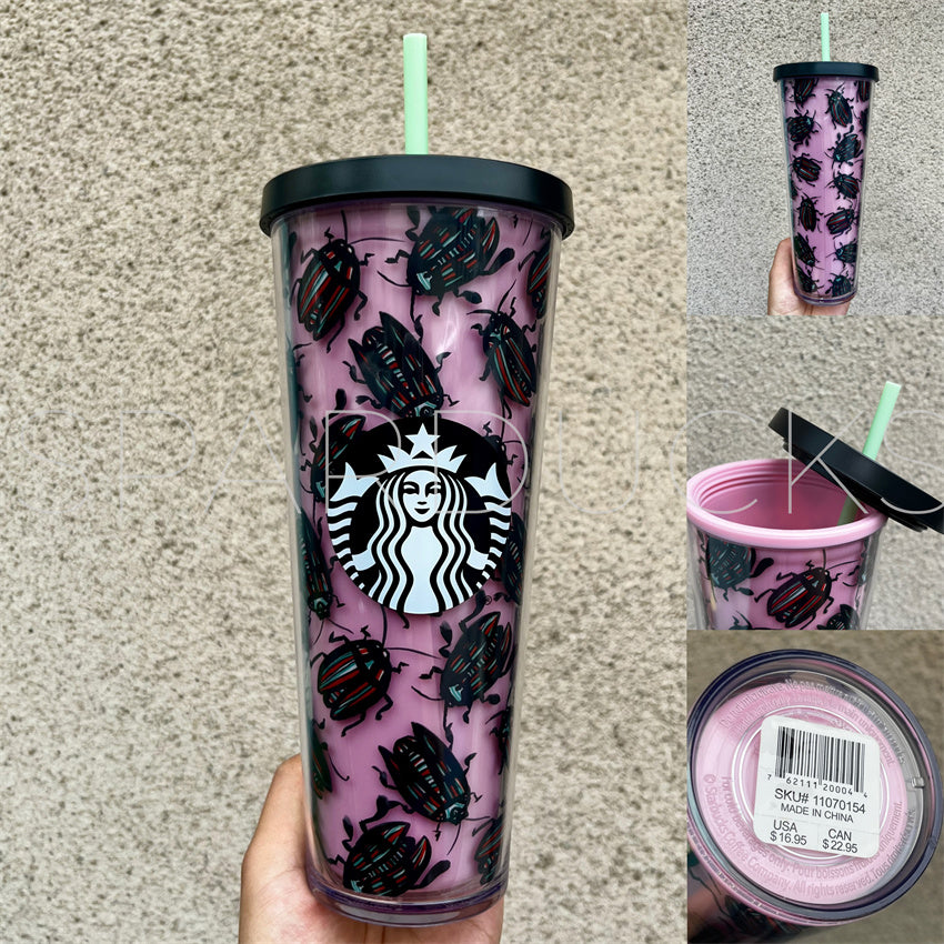 24oz Bugs Plastic Cold Cup