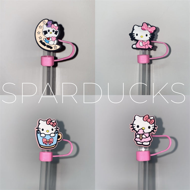 10mm Stanley Straw Toppers *12Pcs - HelloKitty