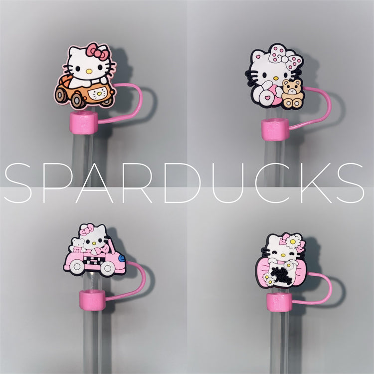 10mm Stanley Straw Toppers *12Pcs - HelloKitty