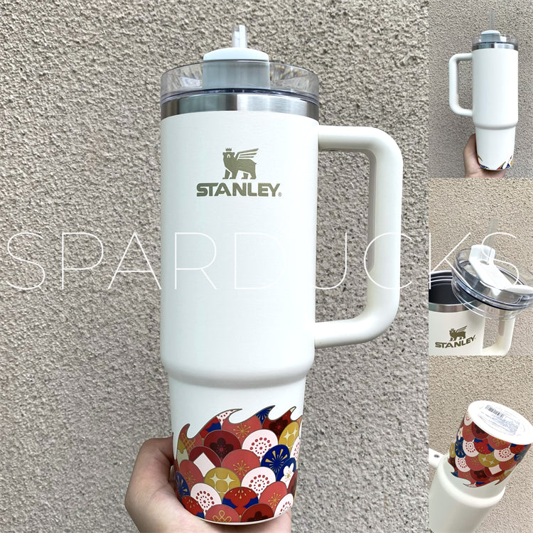 Starbucks Stanley authentic 30oz White Thailand Cup