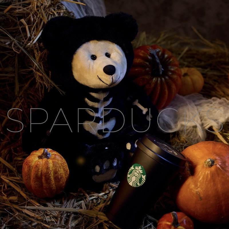 12oz Halloween Stainless Cup with Bear Bag – SPARDUCKS