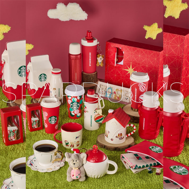 【新品未開封】STARBUCKS ウィンターデスク 万年カレンダー NEW】Starbucks 2026 China Twilight Sakura Pink Purple Thermos Cup