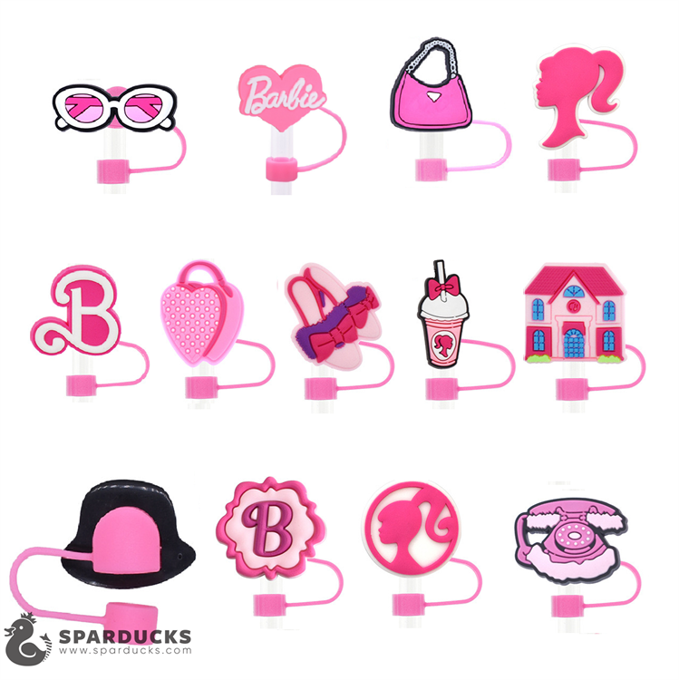 10mm Stanley Straw Toppers *12Pcs -Barbie Ⅱ