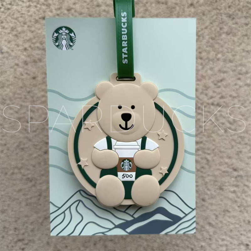 Bear Store Manager Suitcase Ornament 500th Store Exclusive