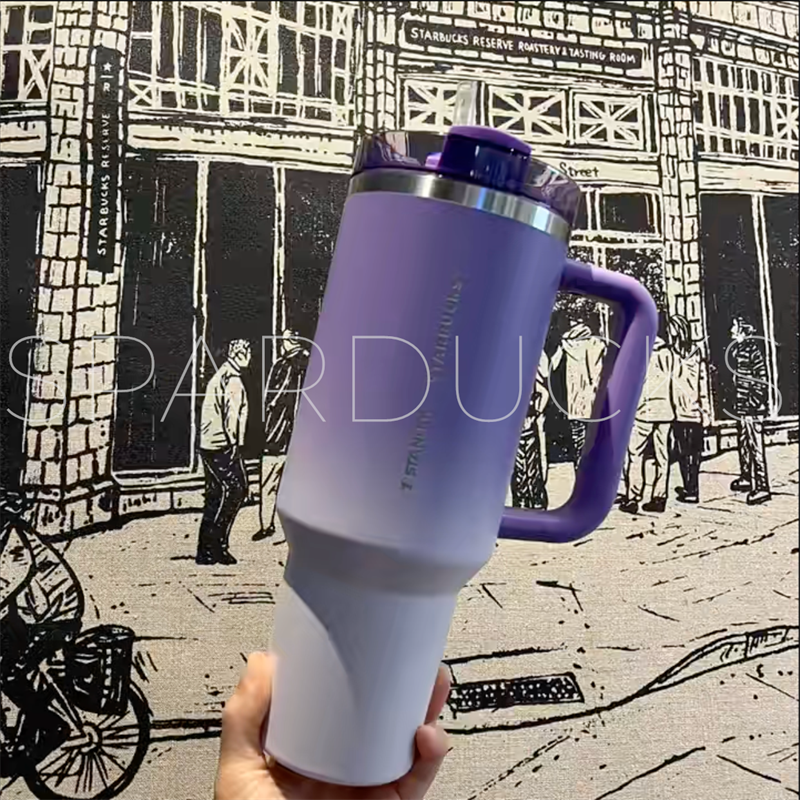 40oz HK Halloween Purple Mauve Stanley