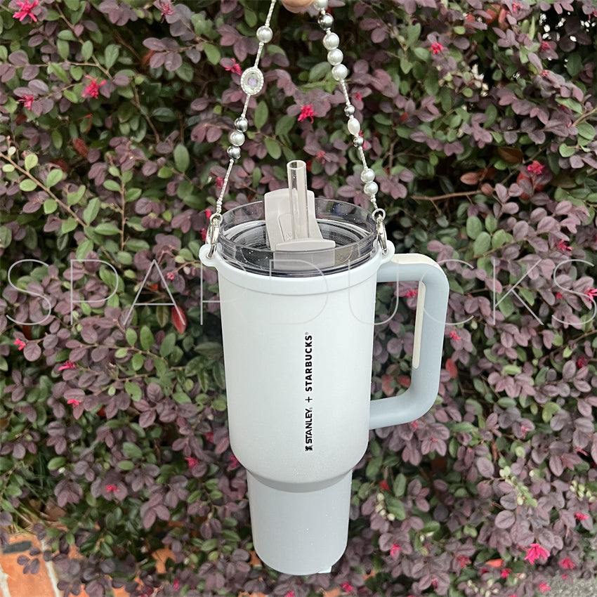 Stanley Aesthetics - Dark Pearl Beaded Charm