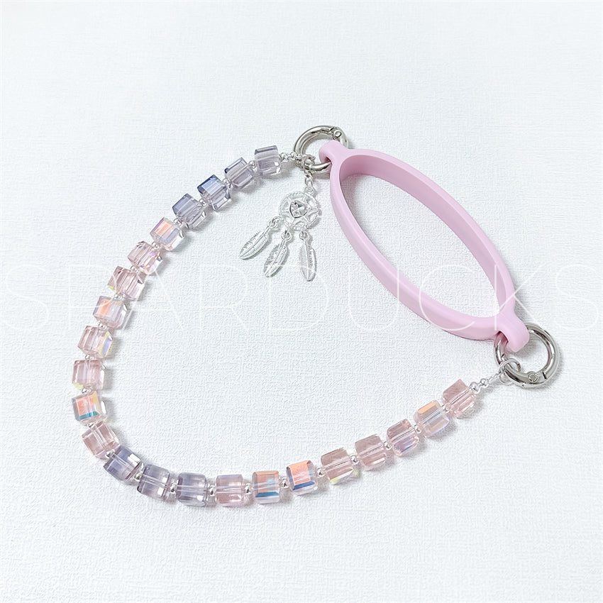 Stanley Aesthetics - Pink Crystal Chain