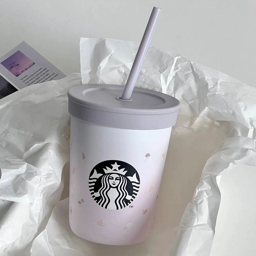 12oz China Summer Purple Stainless Cup