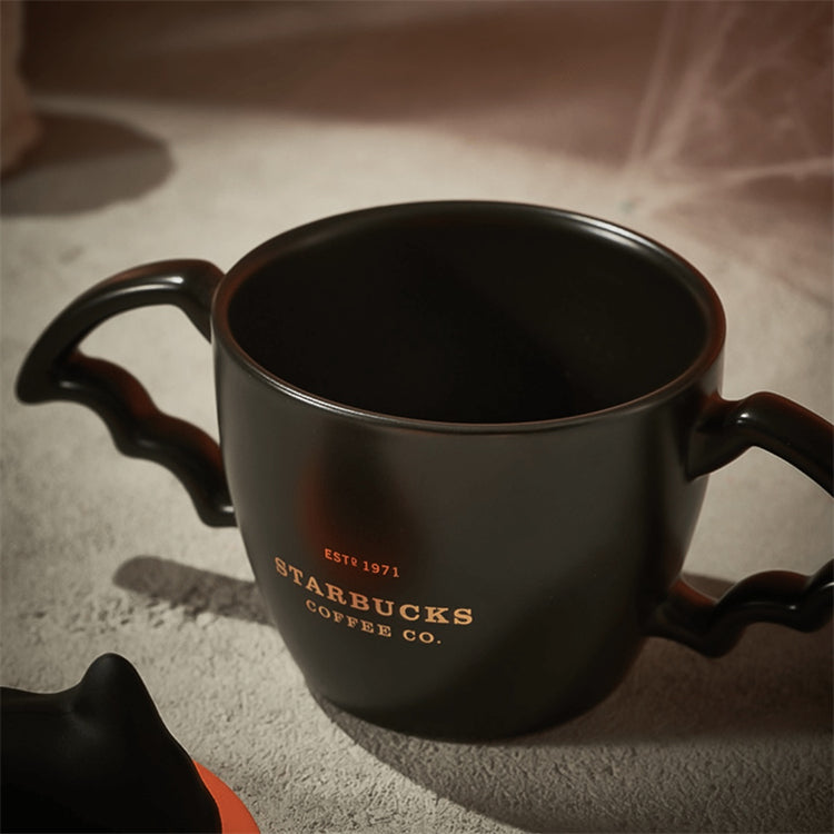 13oz Halloween Black Cat Mug