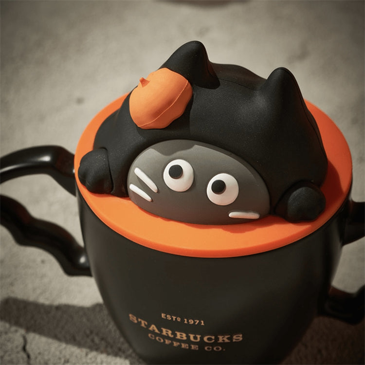 13oz Halloween Black Cat Mug