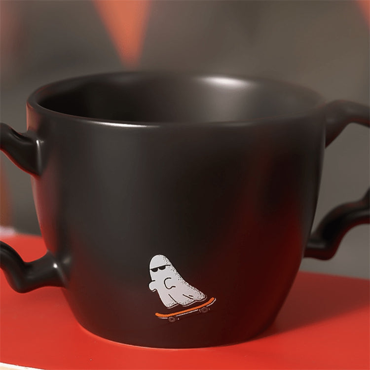 13oz Halloween Black Cat Mug