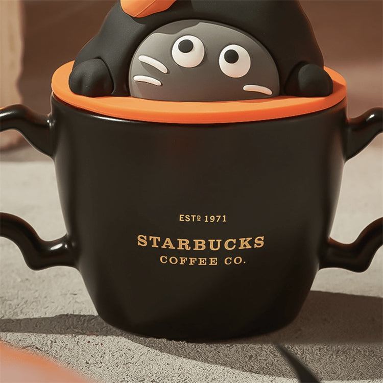 13oz Halloween Black Cat Mug