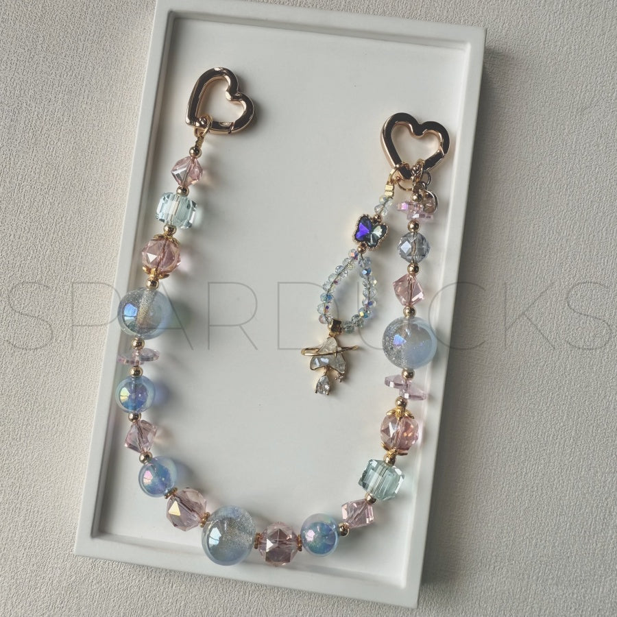 Stanley Aesthetics - Pink Blue Translucent Crystals