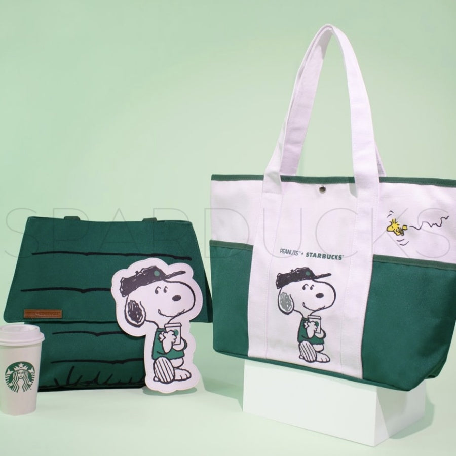 Peanuts Co-Branded Snoopy Tote Bag – SPARDUCKS