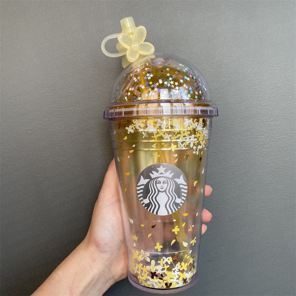 Starbucks China - Crystal Osmanthus Season - Dome Lid Cold Cup 473ml —  USShoppingSOS