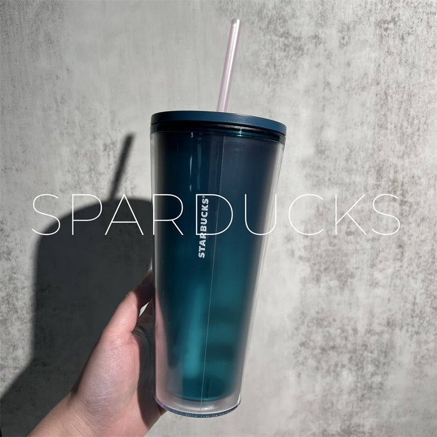 16oz Taiwan Mermaid Plastic Cold Cup