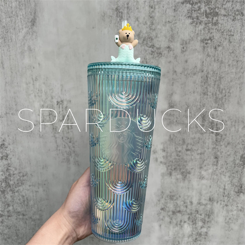 24oz Taiwan Mermaid Ocean Scales Cold Cup