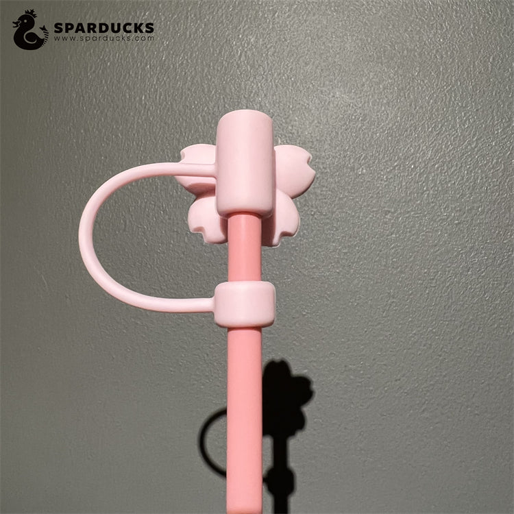 7mm Cute Straw Topper *Cherry Blossom