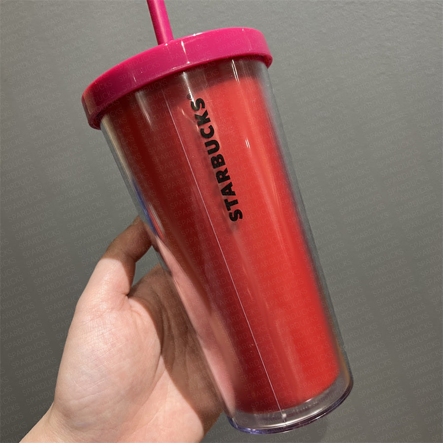 12oz 2018 Year of Dog Red Plastic Cold Cup