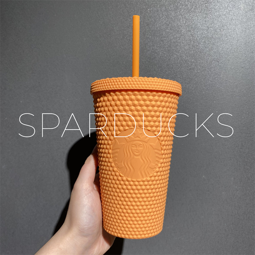 16oz Thailand Matte Orange Cold Cup