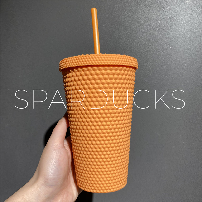 16oz Thailand Matte Orange Cold Cup