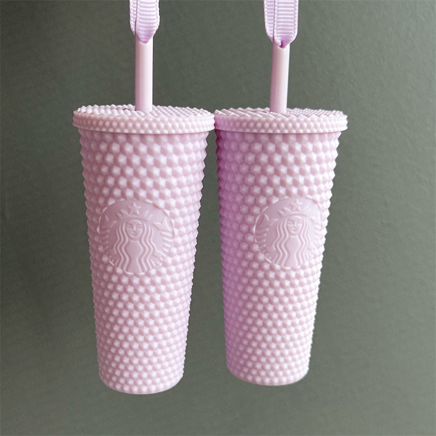 A Pair of Purple Ornaments without box