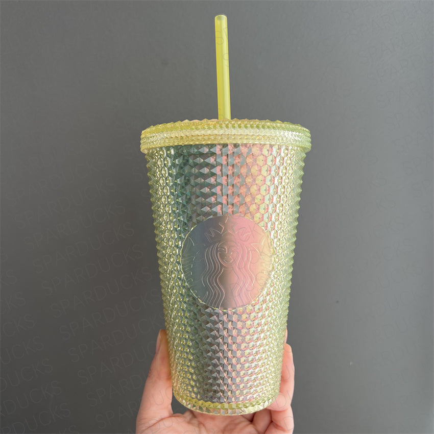 16oz Thailand Yellow Sunrise Studded Cup