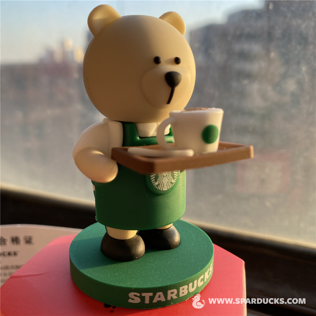 Green Apron Bearista PVC Toy