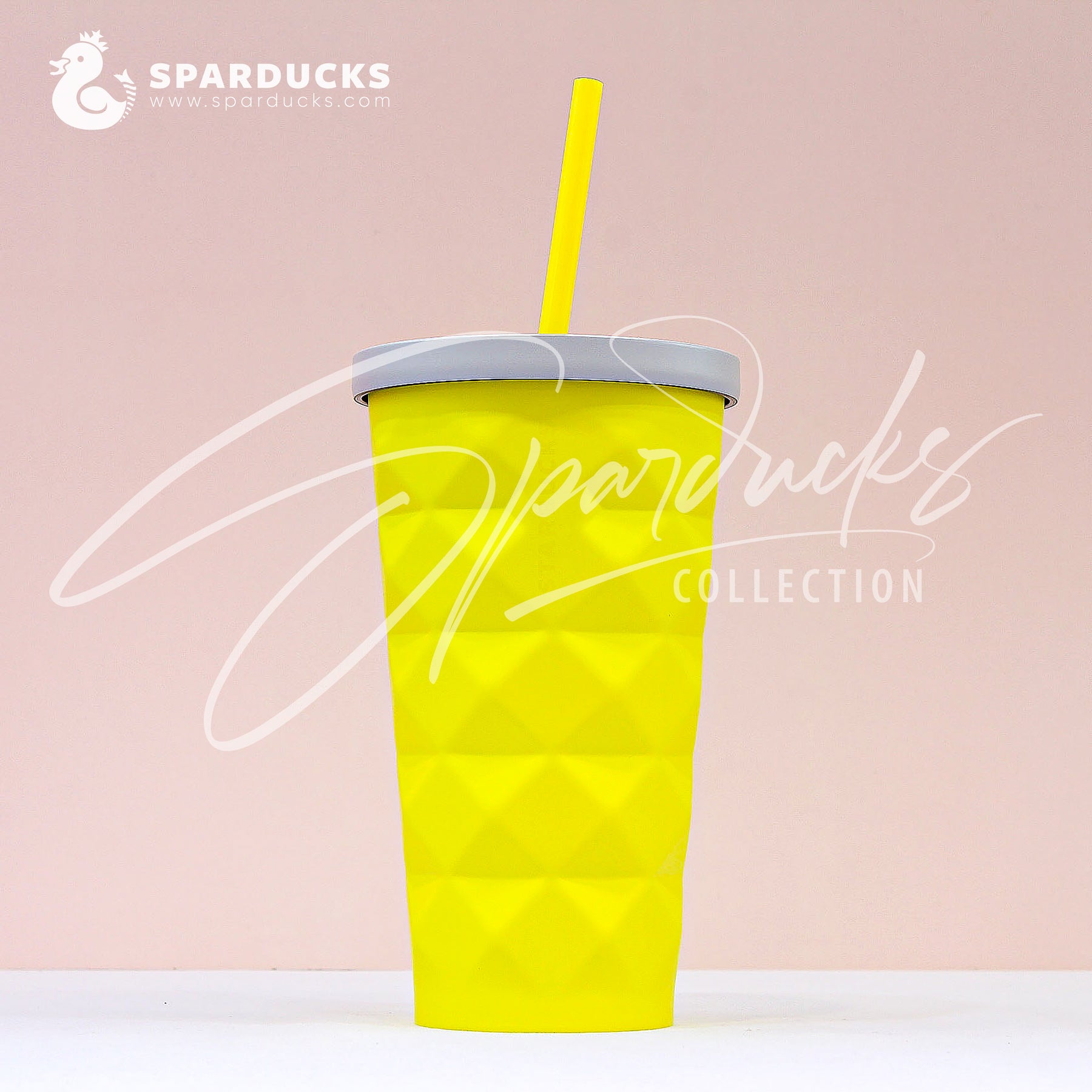 16oz China Yellow Pineapple SS Tumbler