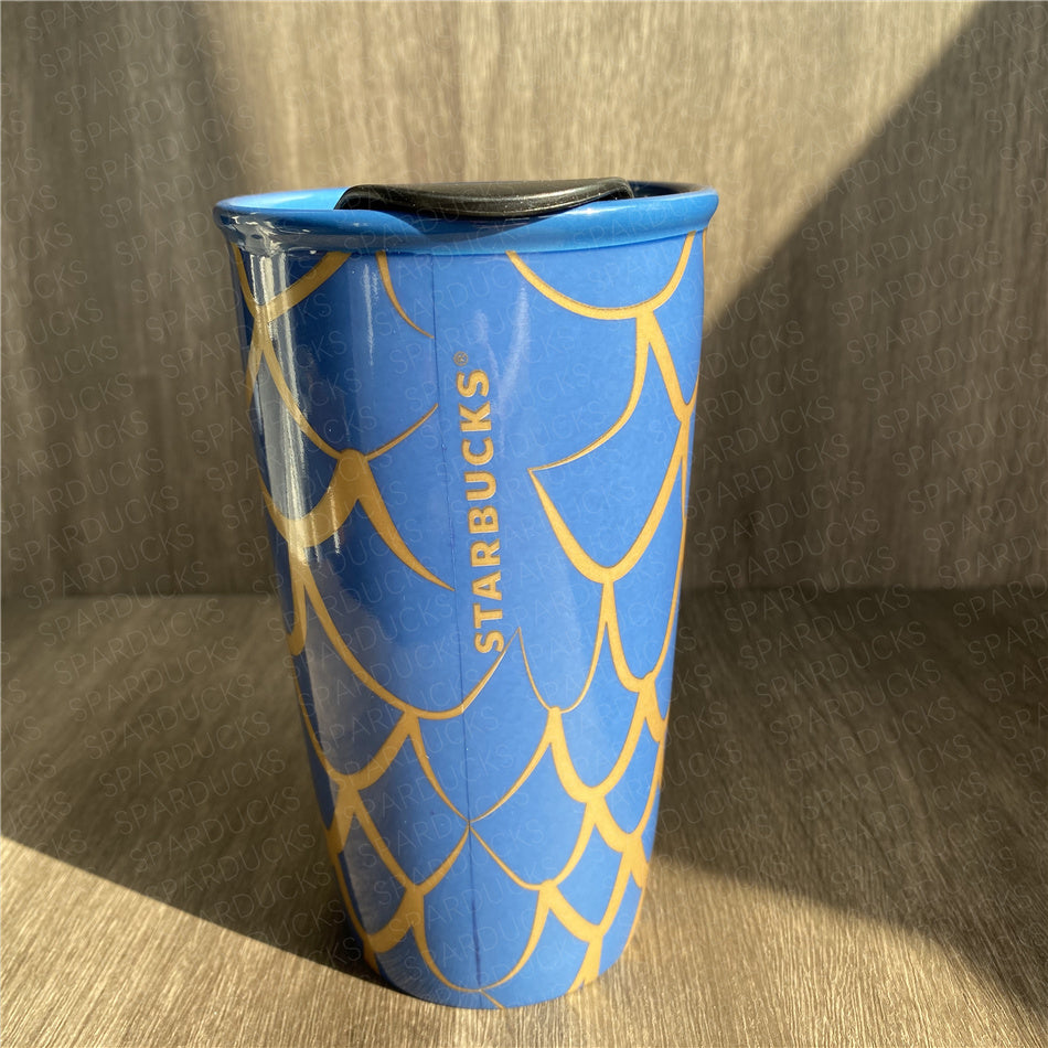 12oz Mexico 2016 Blue Scales Wall Tumbler HTF