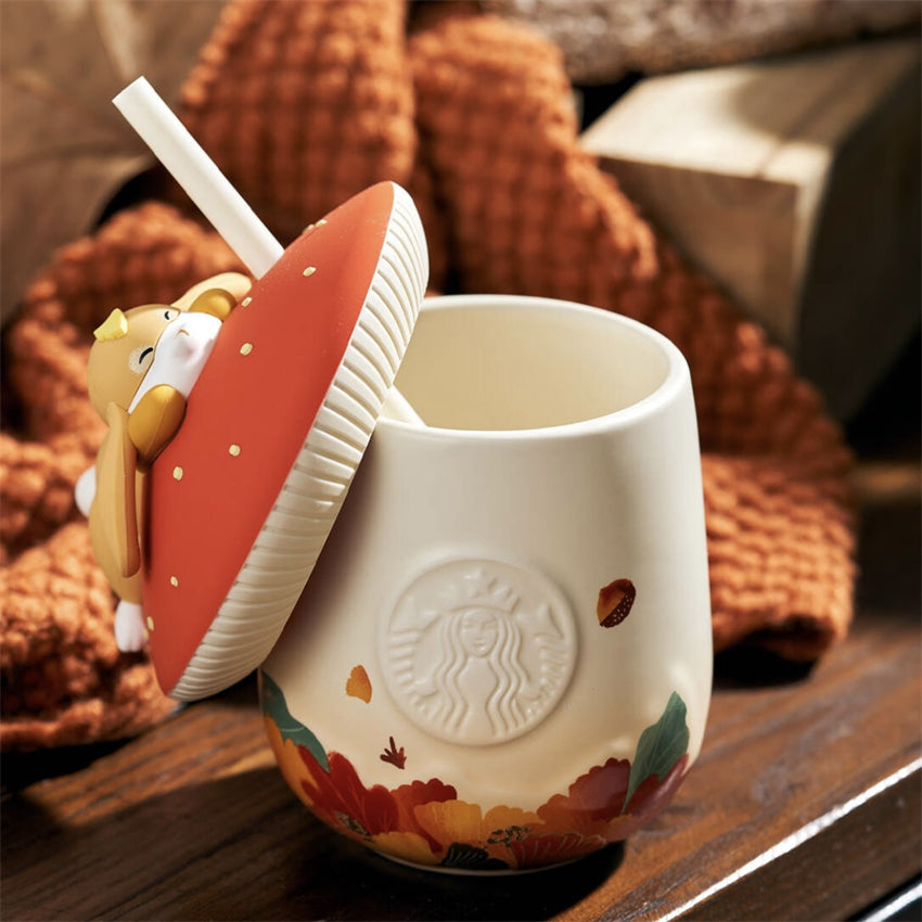 12oz China Fall Mushroom Shape Mug