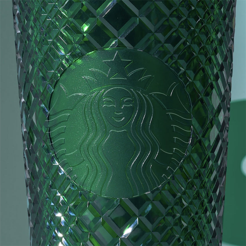24oz China 2022 Classic Green Jeweled Cold Cup