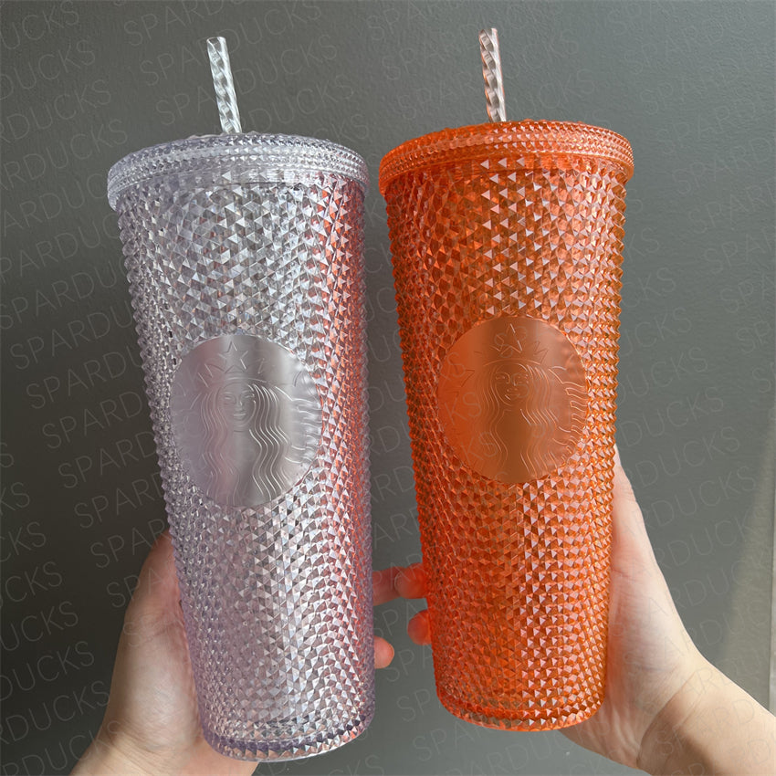 Starbucks 2022 Fall Edition Studded Tumbler Orange 24oz. 