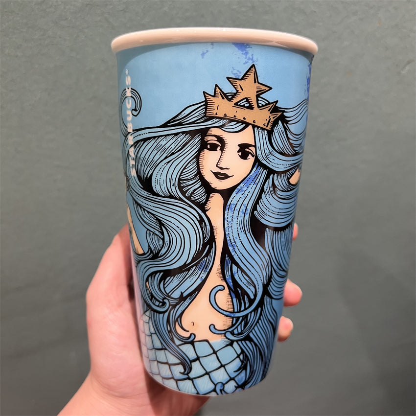 12oz 2019 Siren Double Wall Ceramic Tumbler